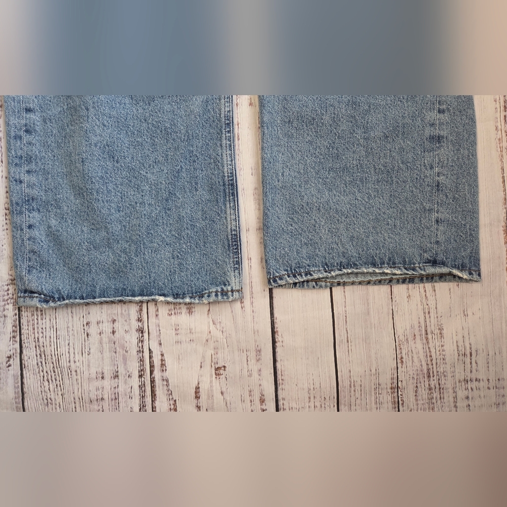 Agolde Ren Wide Leg Jeans in Disclosure Light Wash Relaxed Size 29 - Picture 3 of 10